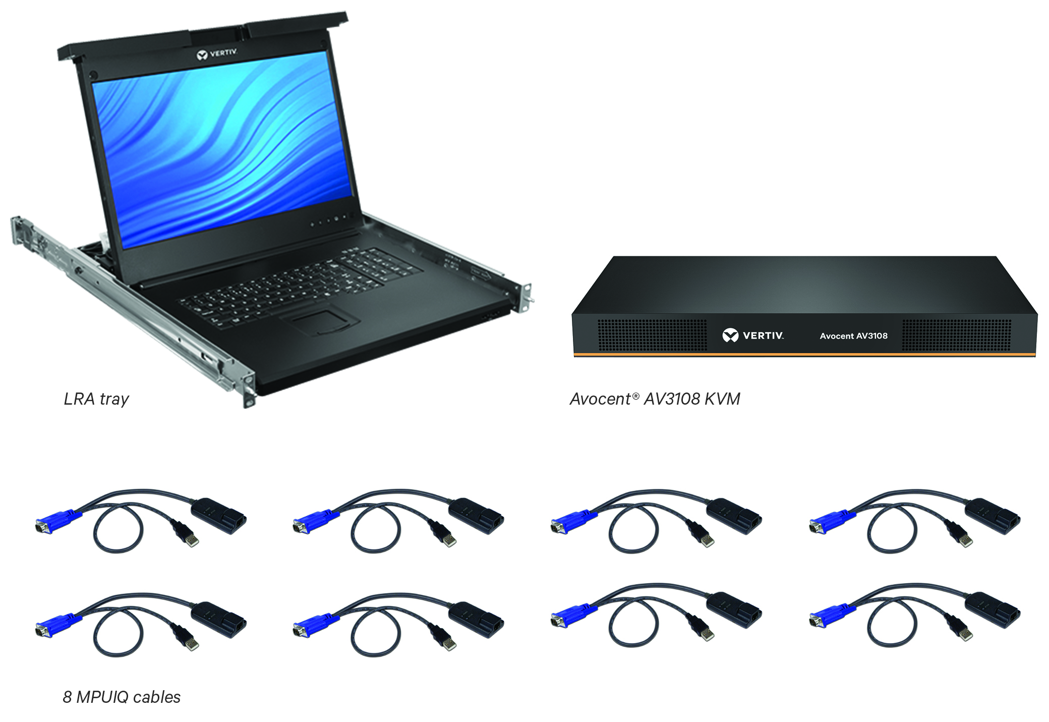 Avocent LRA系列KVM液晶控制台 Image