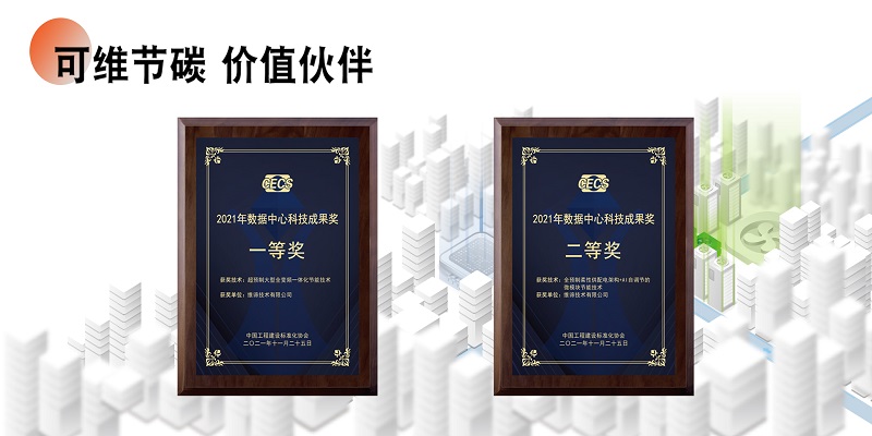 數據中心科技成果獎一等獎——超預制大型全變頻一體化節能技術